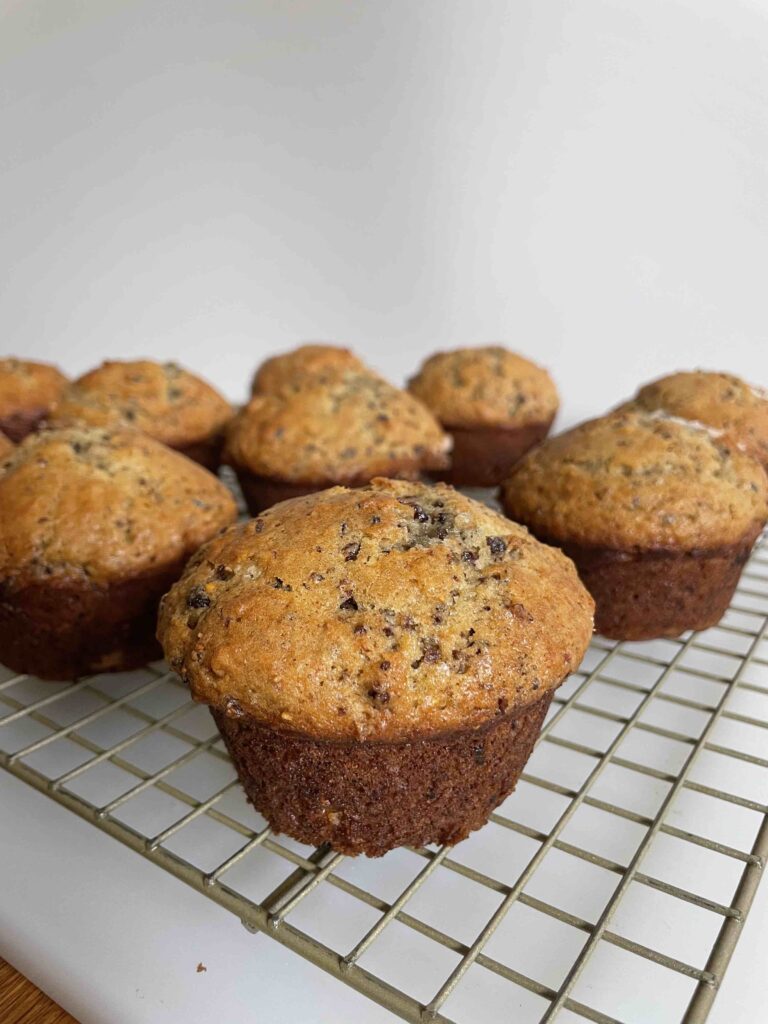 Orange Muffins with figs includes yogurt giving them a moist crumb. Save this orange muffins recipe to make any day sweet.