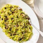 shaved brussels sprouts salad