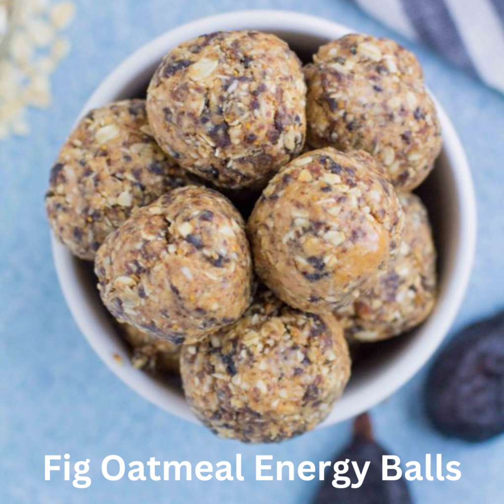 fig oatmeal energy balls