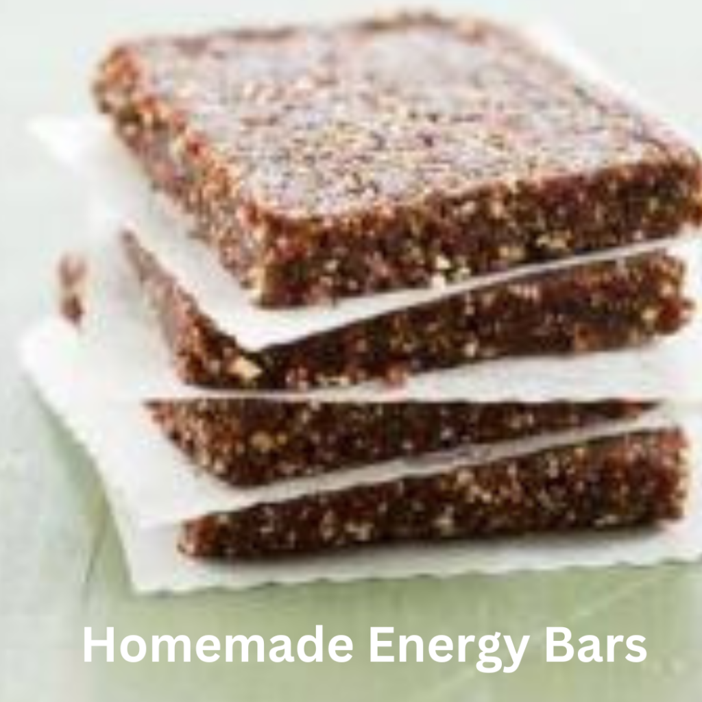 homemade energy bars