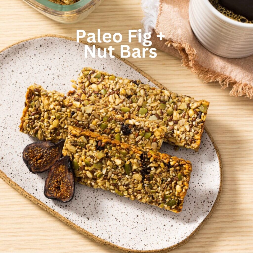 paleo fig and nut bars