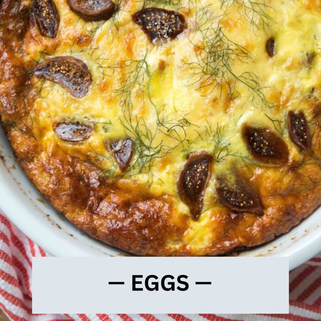 eggs in a quiche | healthy mediterranean food