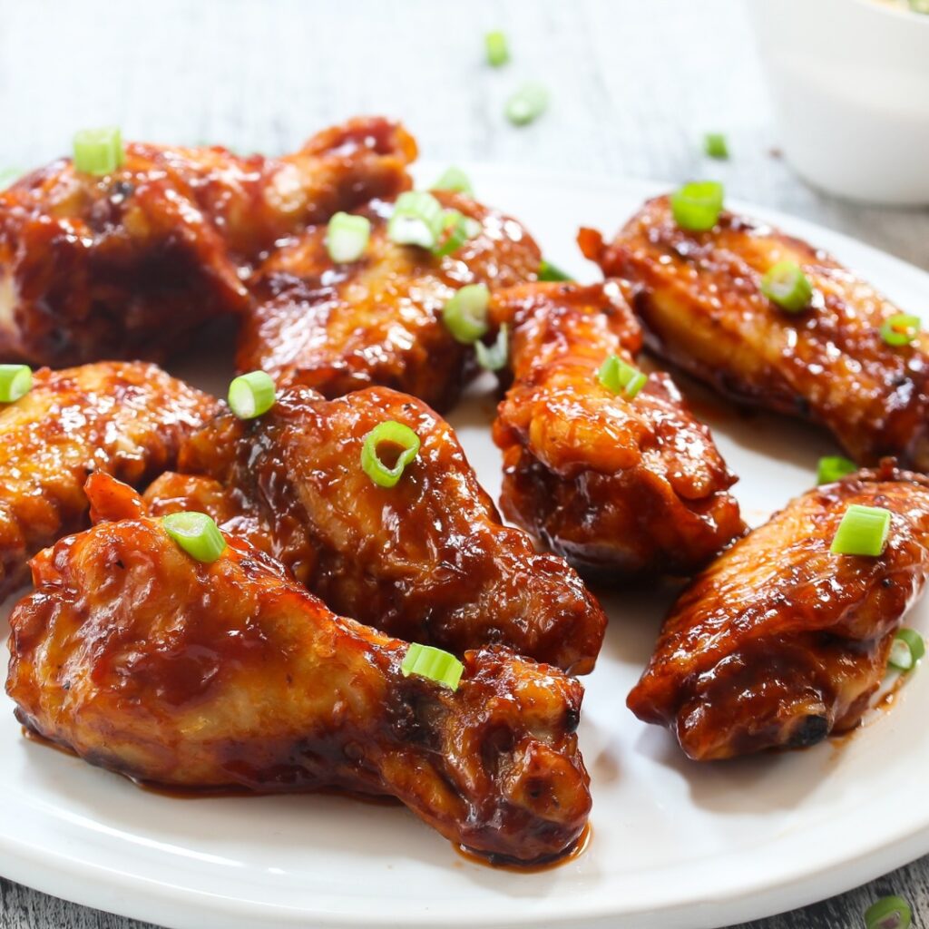 BBQ chicken wings