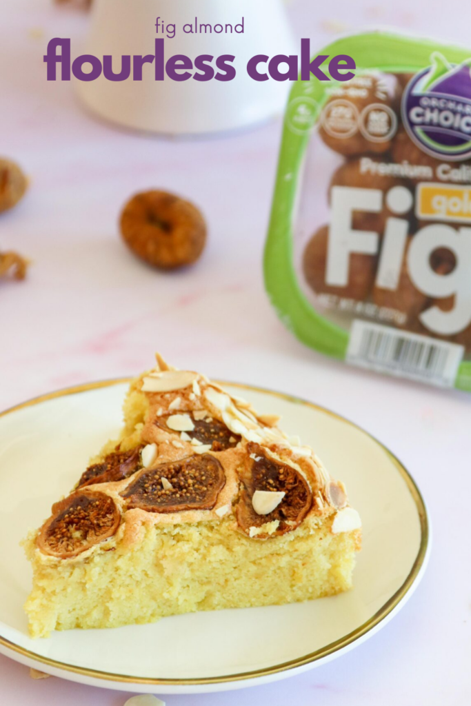 fig almond flourless cake