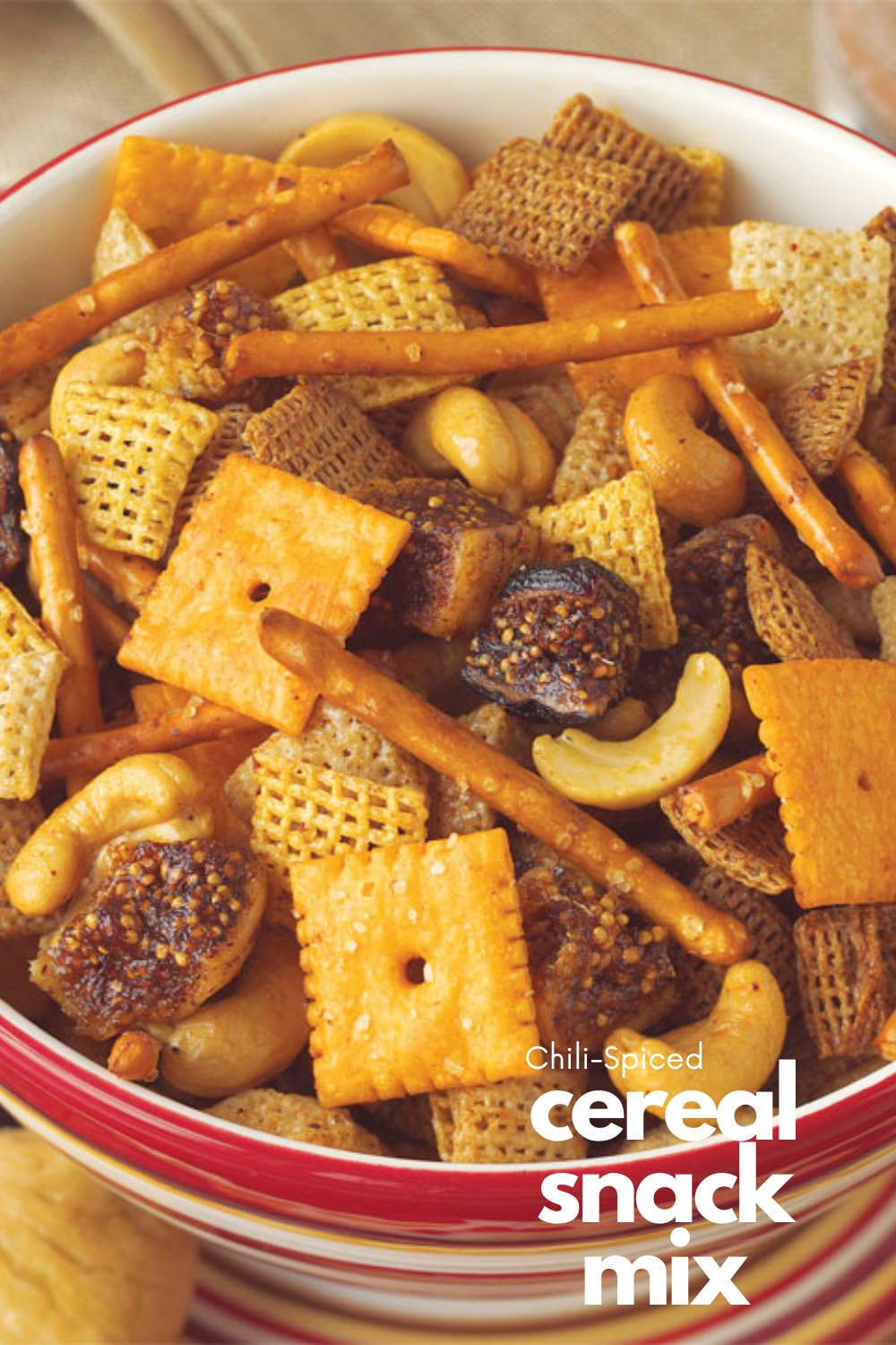 cereal snack mix - midnight snack